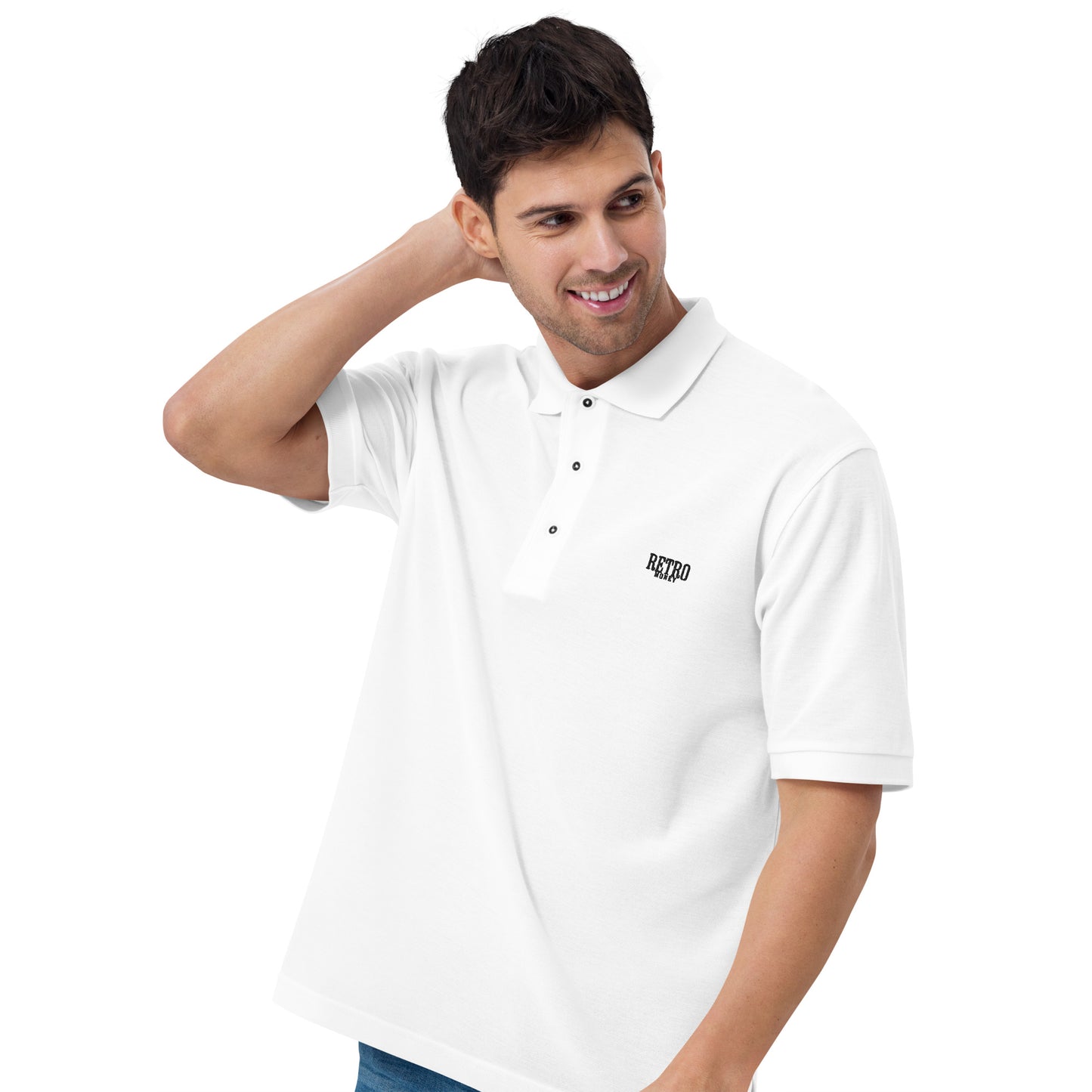 RETRO-MONEY POLOSHIRT