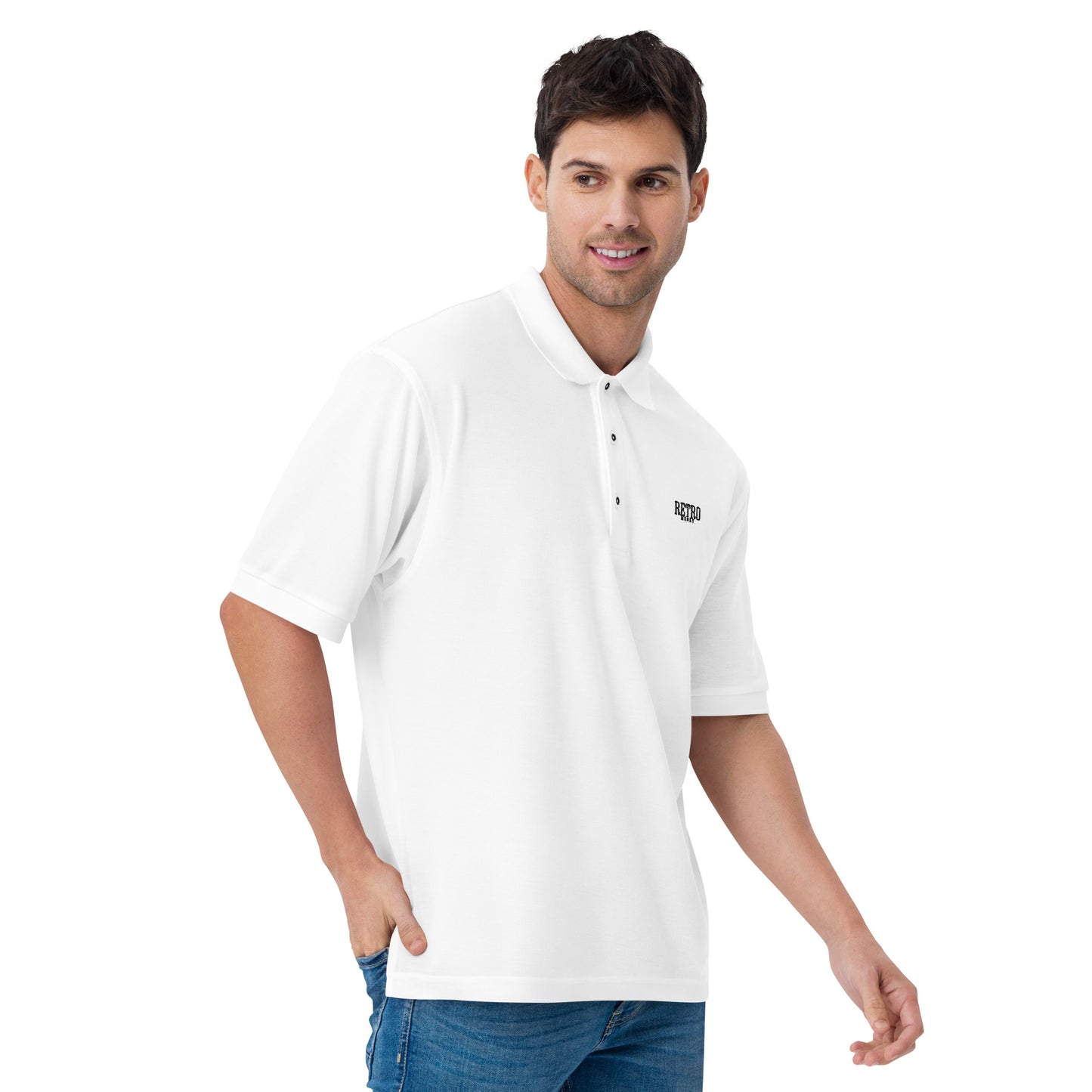 RETRO-MONEY POLOSHIRT