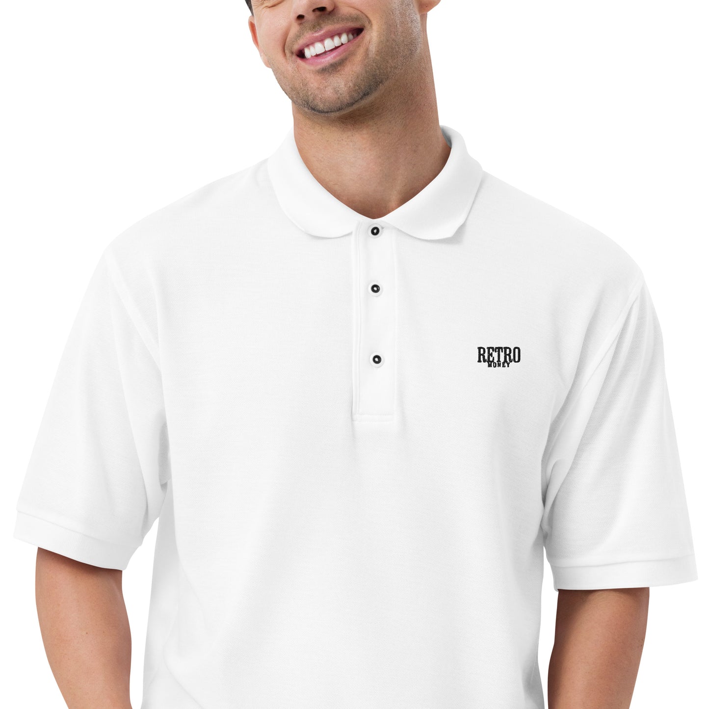 RETRO-MONEY POLOSHIRT