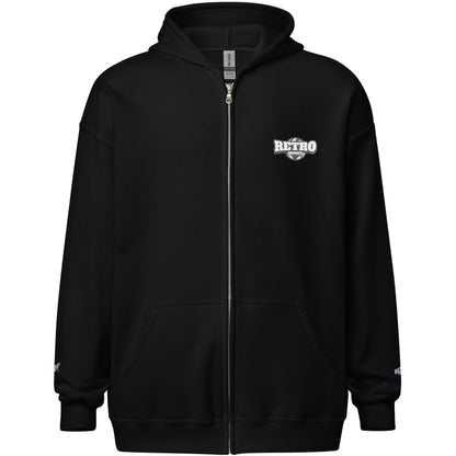 CLASSIC-CASH ZIP HOODIE - RETRO-MONEY